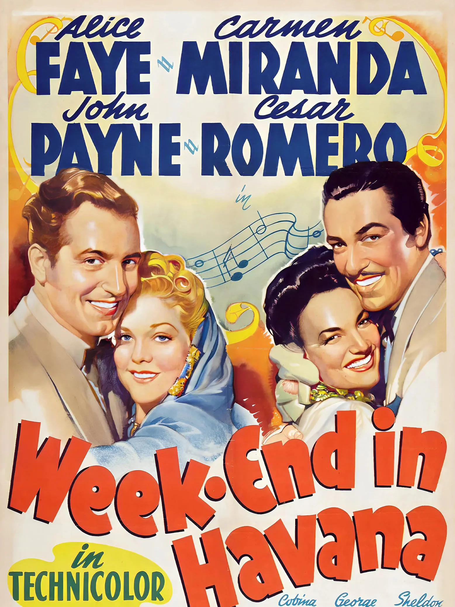 1941 cesarbook Posters 1941_Week End in Havana