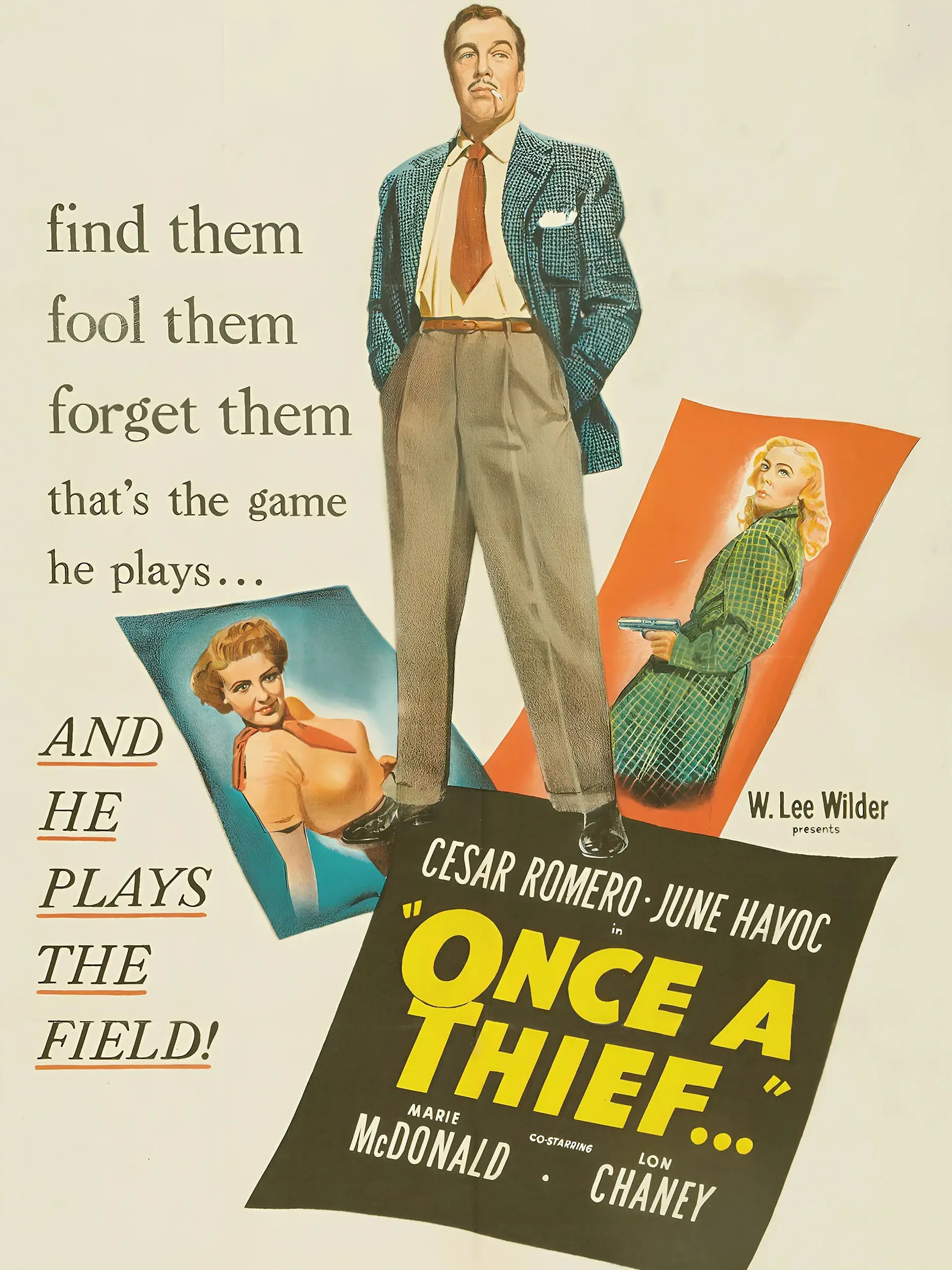 1950 cesarbook Posters 1950_Once a Thief