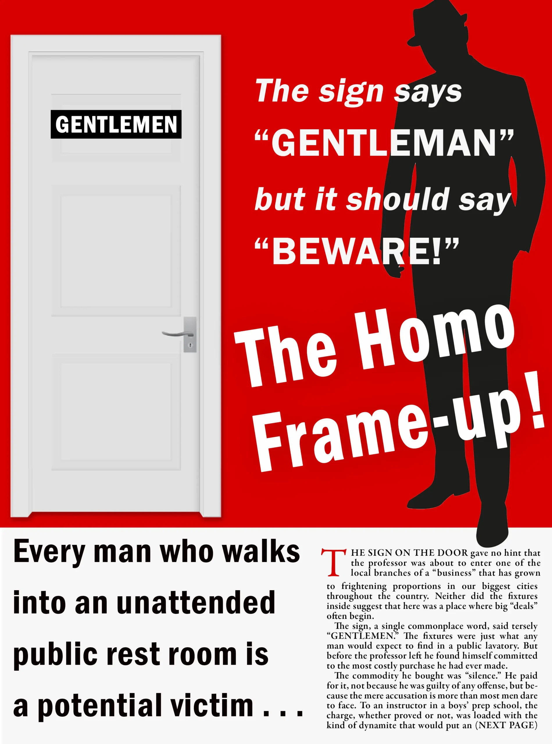 MrC Magazine Page Homo Frame Up