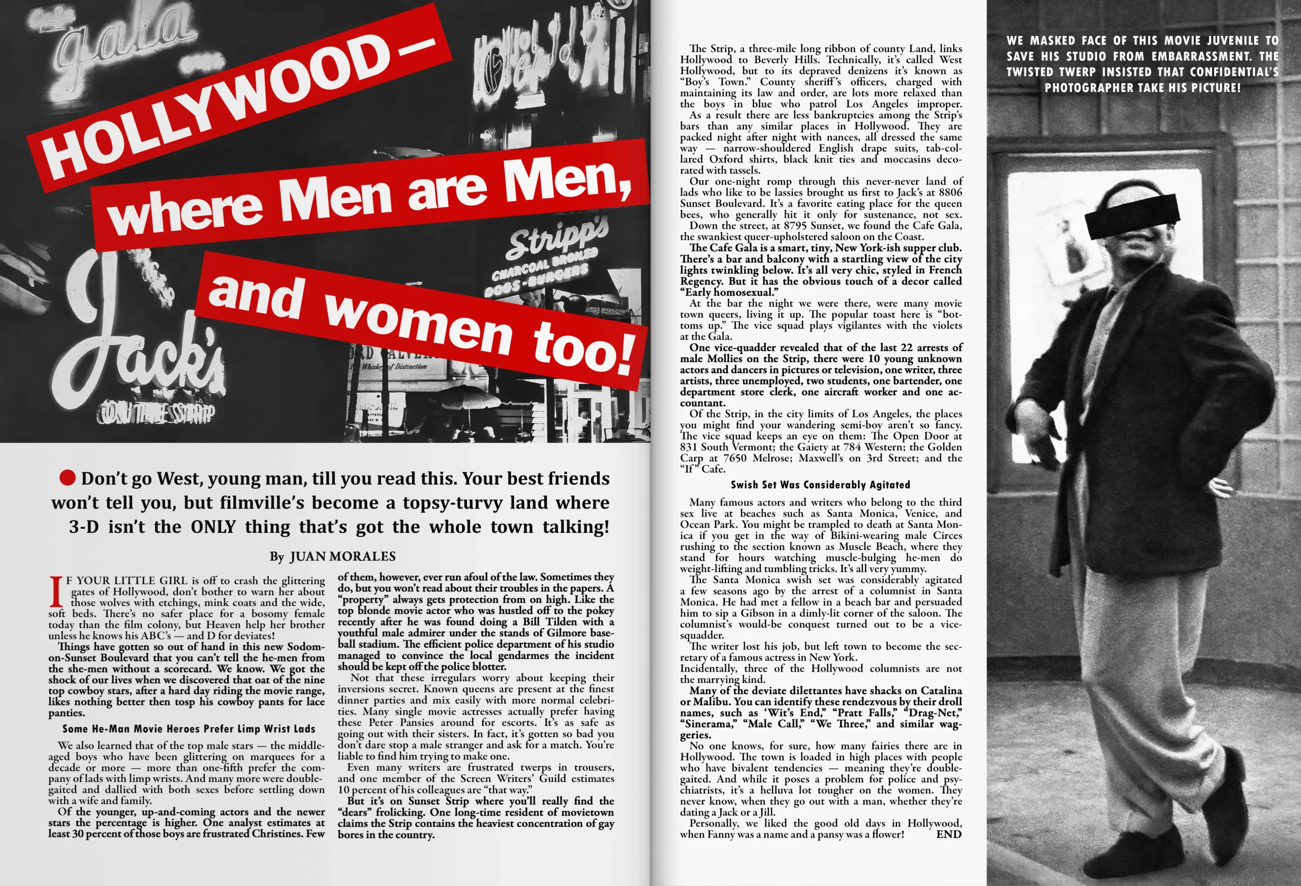 MrC Magazine Spread Page Turning 1954 15 and 16