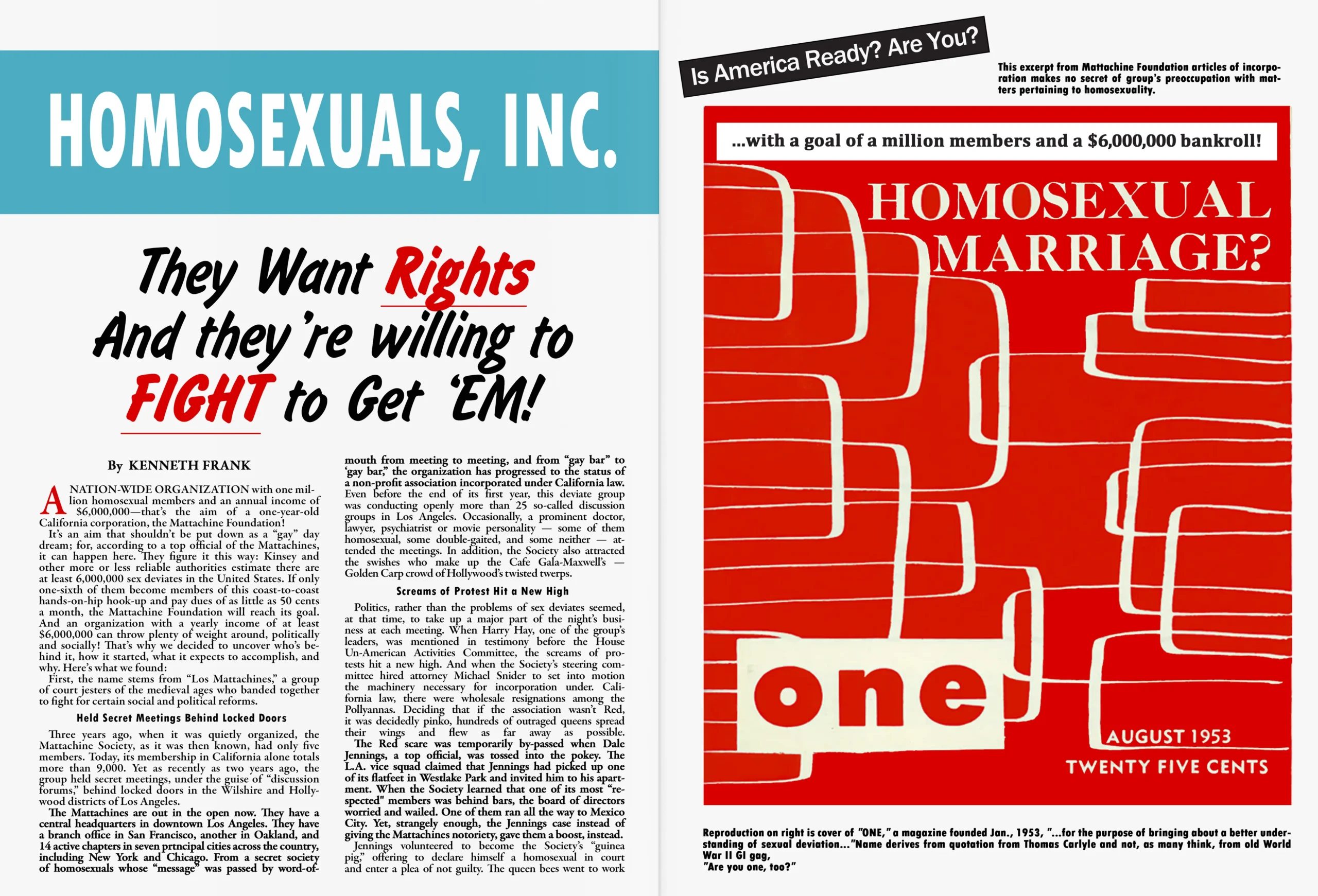 MrC Magazine Spreads Homosexuals Inc